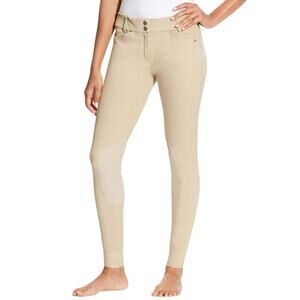 Ariat Heritage Breeches Riding Pant Women 22R Knee Patch Zip Low Rise Equestrian